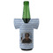 Photo Birthday Jersey Bottle Cooler - FRONT (on bottle)