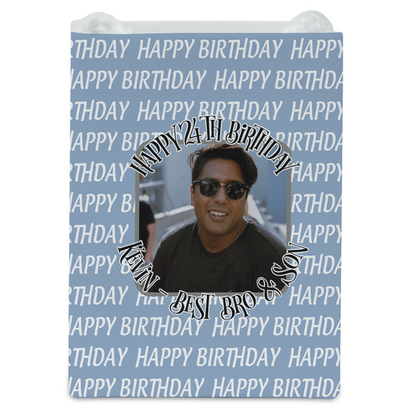 Photo Birthday Jewelry Gift Bag - Matte - Front