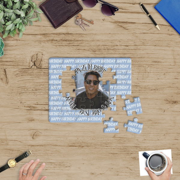 Photo Birthday Jigsaw Puzzle 30 Piece - In Context