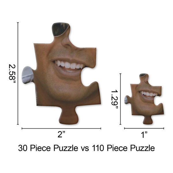 Photo Birthday Jigsaw Puzzle - Piece Comparison