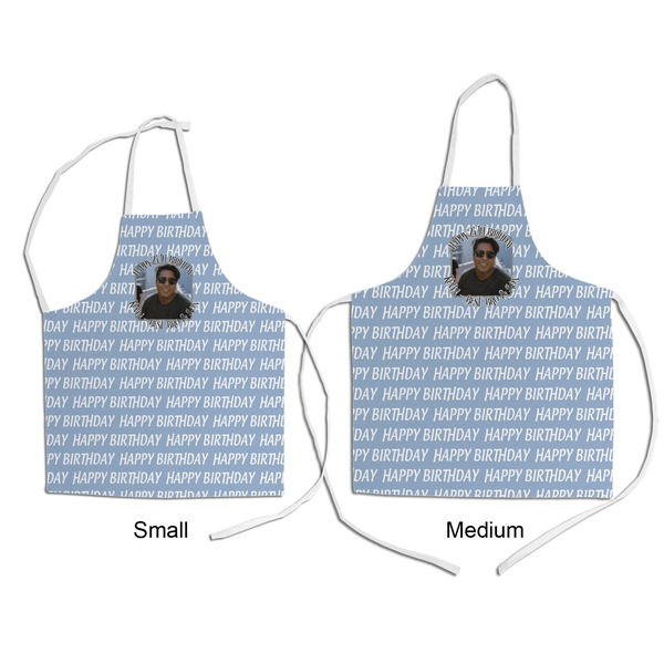Photo Birthday Kid's Aprons - Comparison