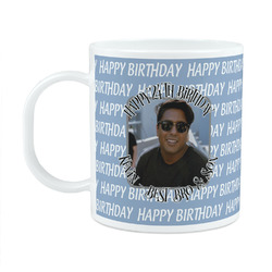 Photo Birthday Plastic Kids Mug (Personalized)