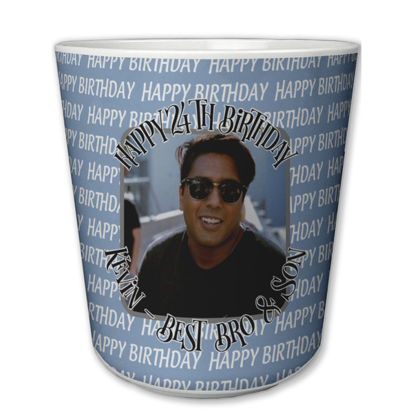 Custom Photo Birthday Plastic Tumbler 6oz (Personalized)