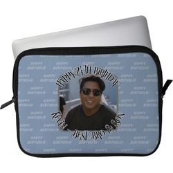 Photo Birthday Laptop Sleeve / Case (Personalized)