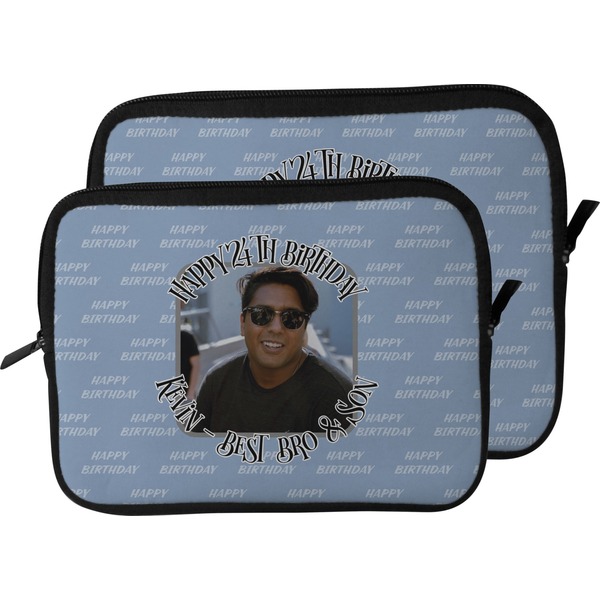 Photo Birthday Laptop Sleeve (Size Comparison)