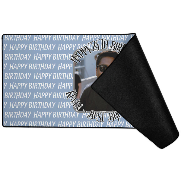 Photo Birthday Large Gaming Mats - FRONT W/ FOLD