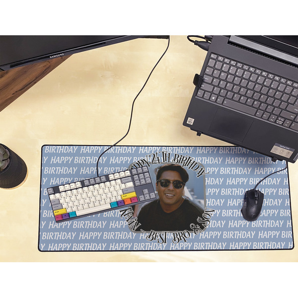 Photo Birthday Large Gaming Mats - LIFESTYLE