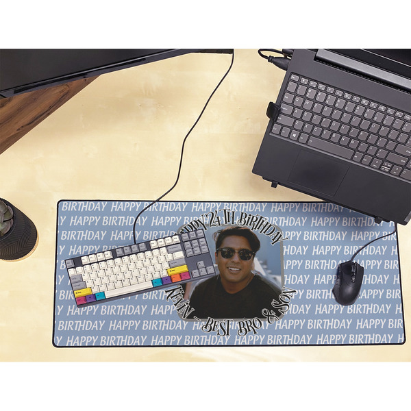 Photo Birthday Large Gaming Mats - LIFESTYLE