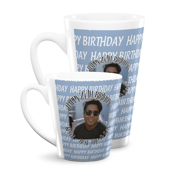 Photo Birthday Latte Mugs Main