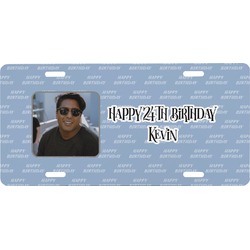 Photo Birthday Front License Plate (Personalized)