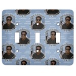 Photo Birthday Light Switch Cover (3 Toggle Plate) (Personalized)