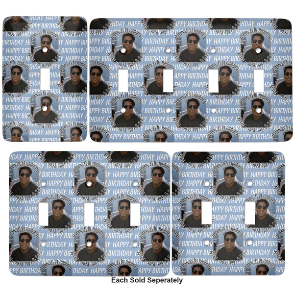 Photo Birthday Light Switch Covers all sizes