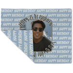 Photo Birthday Double-Sided Linen Placemat - Single