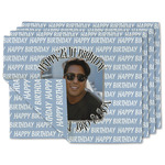 Photo Birthday Linen Placemat