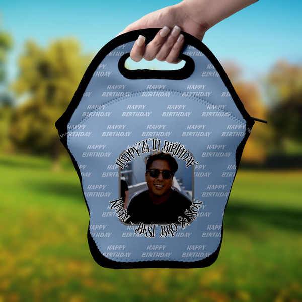 Photo Birthday Lunch Bag - Hand