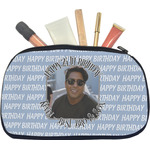 Photo Birthday Makeup / Cosmetic Bag - Medium (Personalized)