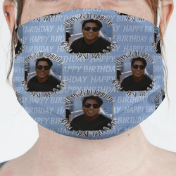 Photo Birthday Face Mask Cover (Personalized)
