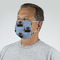 Photo Birthday Mask - Quarter View on Guy