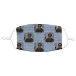 Photo Birthday Adult Cloth Face Mask - Standard (Personalized)