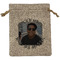 Photo Birthday Burlap Gift Bag