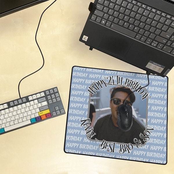 Photo Birthday Medium Gaming Mats - LIFESTYLE