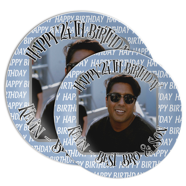 Photo Birthday Melamine Plates - PARENT/MAIN