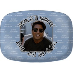 Photo Birthday Melamine Platter (Personalized)