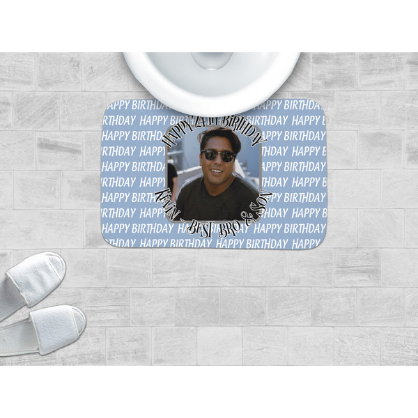 Photo Birthday Memory Foam Bath Mat - LIFESTYLE