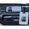 Photo Birthday Metal Luggage Tag & Handle Wrap - In Context