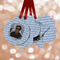 Photo Birthday Metal Ornaments - Double Sided