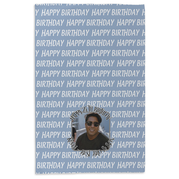 Photo Birthday Microfiber Dish Towel - APPROVAL