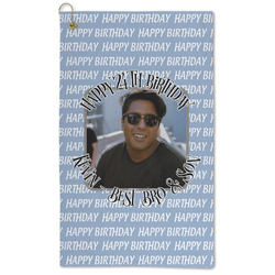 Photo Birthday Microfiber Golf Towel