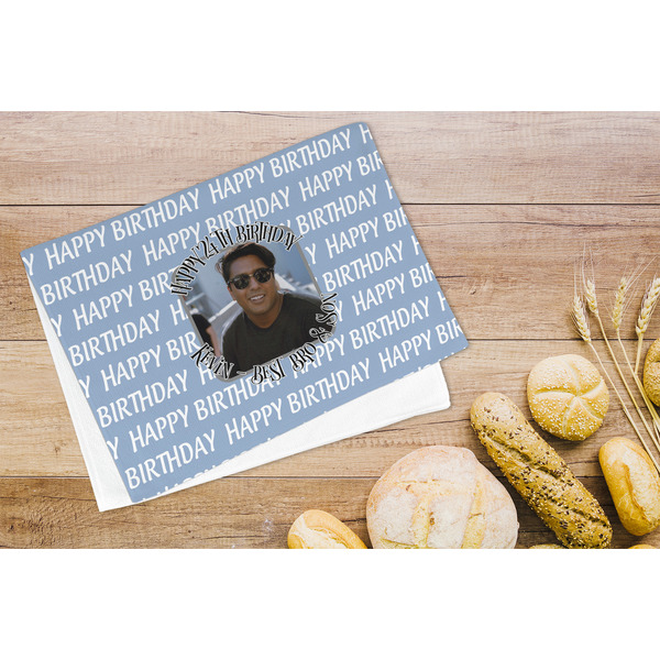 Photo Birthday Microfiber Kitchen Towel - LIFESTYLE