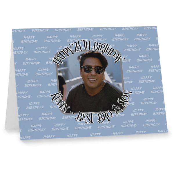 Custom Photo Birthday Note cards (Personalized)