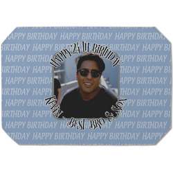 Photo Birthday Dining Table Mat - Octagon (Single-Sided)
