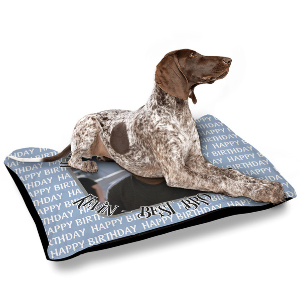 Photo Birthday Outdoor Dog Beds - Large - IN CONTEXT