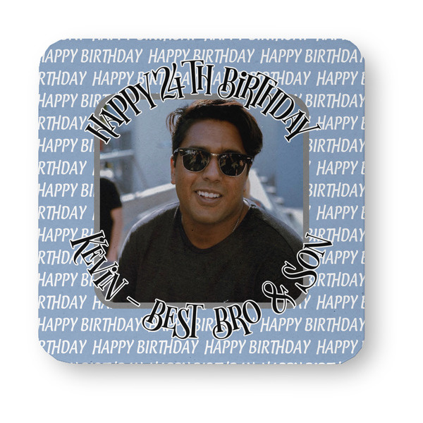Photo Birthday Paper Coasters - Approval