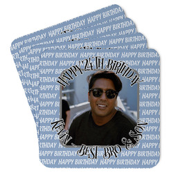 Photo Birthday Paper Coasters