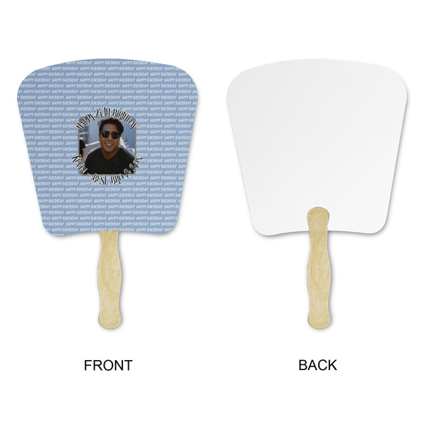 Photo Birthday Paper Fans - Approval