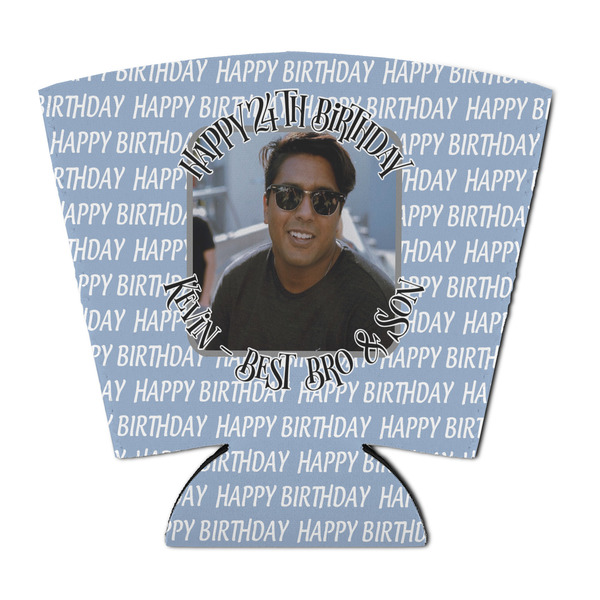 Photo Birthday Party Cup Sleeves - with bottom - FRONT