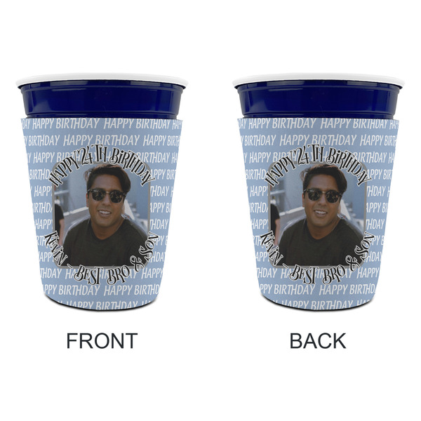 Photo Birthday Party Cup Sleeves - without bottom - Approval