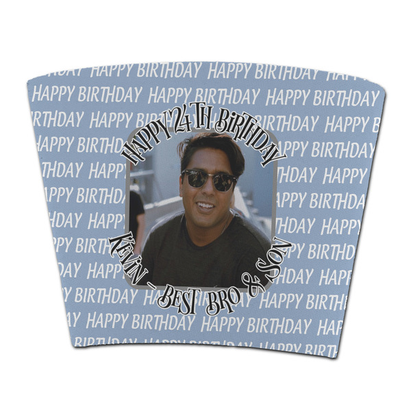 Custom Photo Birthday Party Cup Sleeve - without bottom