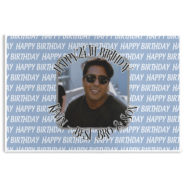 Custom Photo Birthday Disposable Paper Placemats