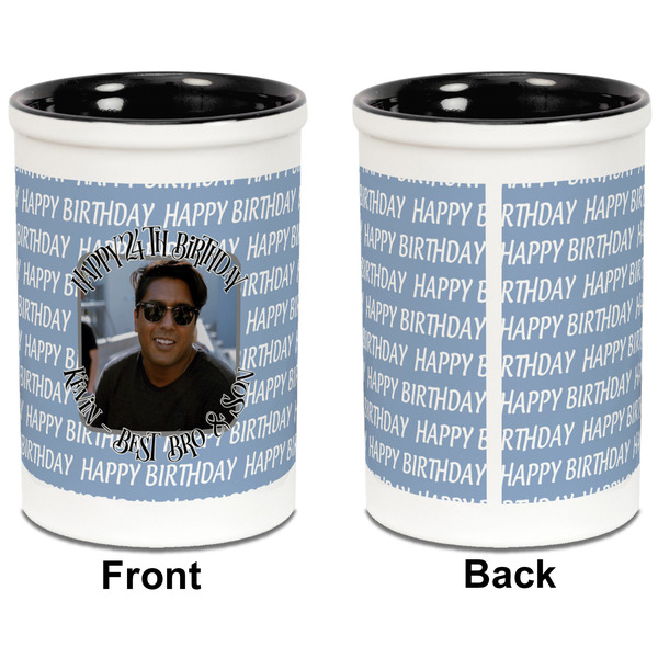 Photo Birthday Pencil Holder - Black - approval