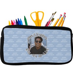 Photo Birthday Neoprene Pencil Case