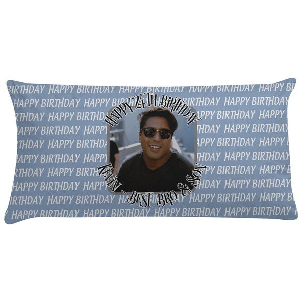 Custom Photo Birthday Pillow Case - King (Personalized)