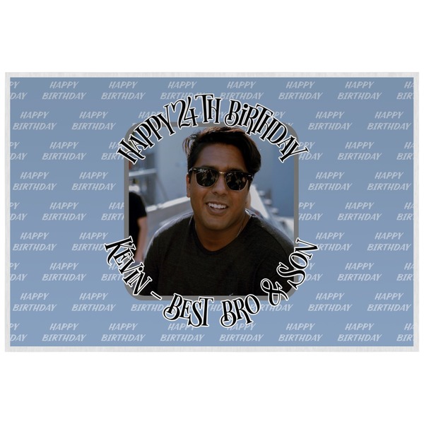 Custom Photo Birthday Laminated Placemat