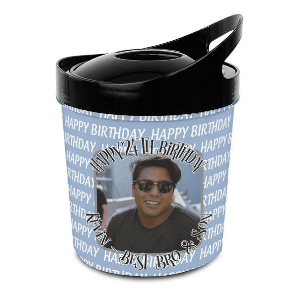 Custom Photo Birthday Plastic Ice Bucket (Personalized)