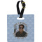 Photo Birthday Personalized Square Luggage Tag