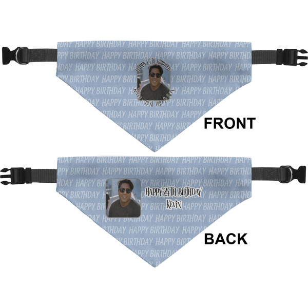 Photo Birthday Pet Bandana Approval